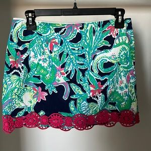 Lilly Pulitzer Tate Skirt (lined) in Trunk Show